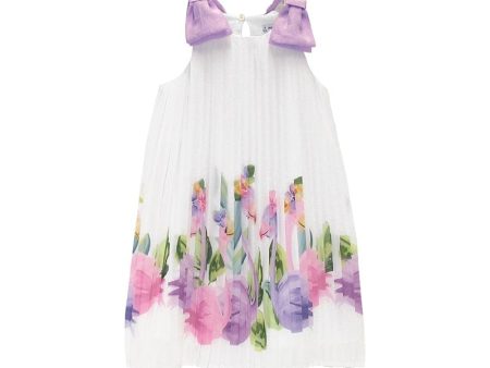 MAYORAL - Pleated Dress - Lilac Sale