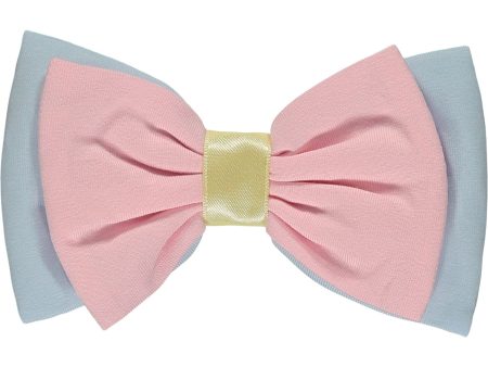 A DEE - Valencia Tennis Club Double Bow Clip - Pink Fashion