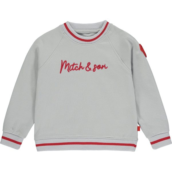 MITCH & SON - Orion Signature Logo Sweatshirt Set- Grey Mist Fashion