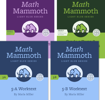 Math Mammoth - Grade 5 Cheap