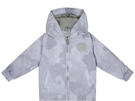 MITCH & SON - Wunder JNR Camo Jacket - Grey Cheap