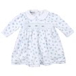 MAGNOLIA BABY - Anna’s Classics Smocked Dress - Blue Online now