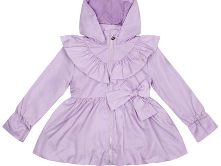 A DEE - Natalie Popping Pastels Solid Bow Jacket  - Lilac Hot on Sale