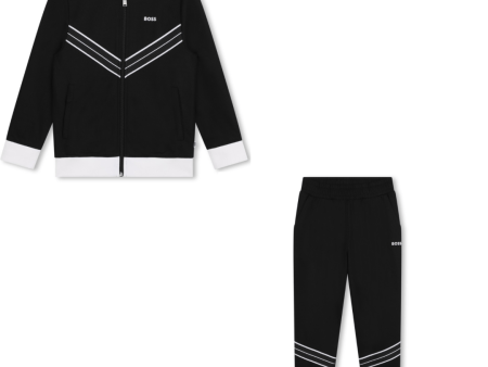 BOSS - Retro Sports Tracksuit  -  Black Online now