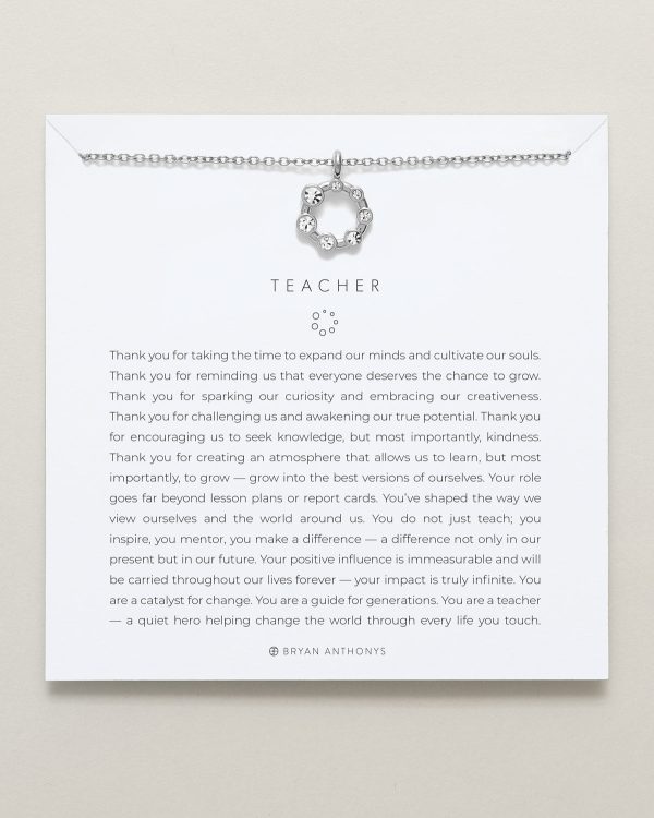 Teacher Necklace Supply