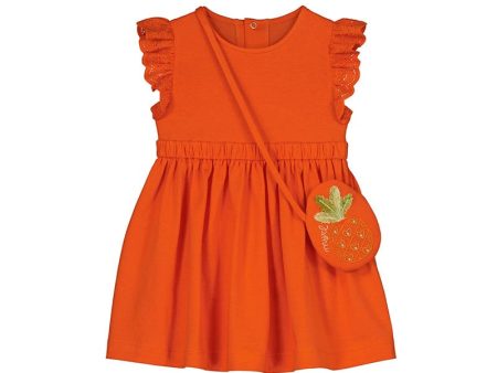 MAYORAL - Dress & Handbag- Tangerine Fashion