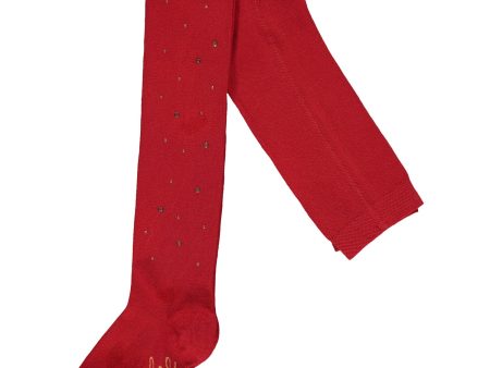 A DEE - A Dee Queen Cindy Diamanté Tights - Red For Sale