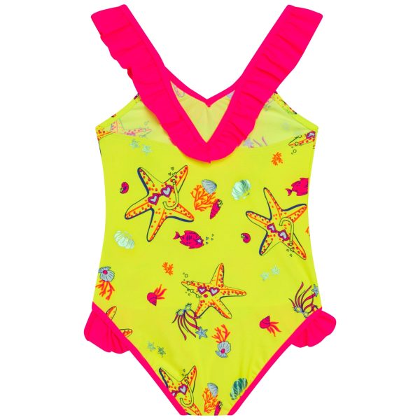 BILLIEBLUSH - Starfish Swimsuit - Ochre For Discount