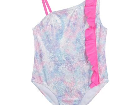 BILLIEBLUSH -  Unicorn Ruffle Swimsuit - Lilac Fashion