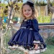 LA AMAPOLA - Luna Puffball Dress - Navy Cheap