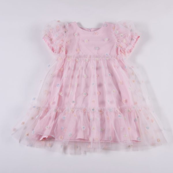 Daga - Tulle Madness Dress  & Clip - Pink For Discount