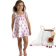 MEIA PATA - Pink Strawberry Beach Dress - Pink For Sale