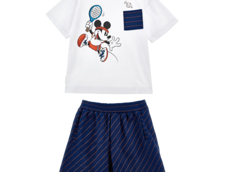 MONNALISA - Mickey Short Set - Navy Supply