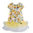 Daga - Sunny Lemons Print Tutu Dress - Yellow Supply