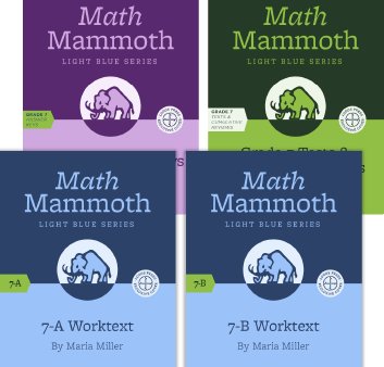 Math Mammoth - Grade 7 Online