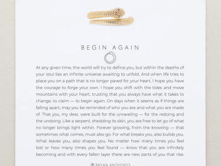 Begin Again Ring Online now