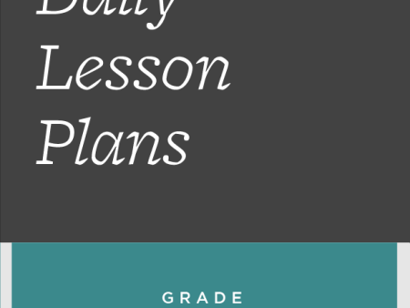 7th Grade Daily Lesson Plans Fashion