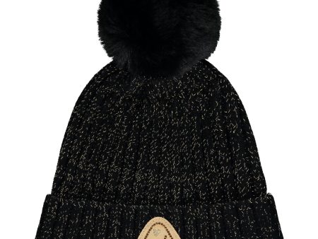 A DEE - Baroque Love Brooklyn Lurex Hat - Black Hot on Sale