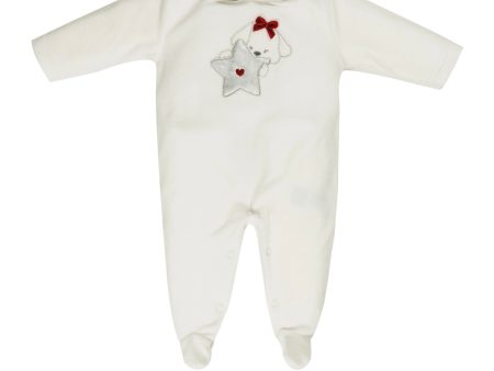 EVERYTHING MUST CHANGE -Single Star Babygrow - White Online Hot Sale