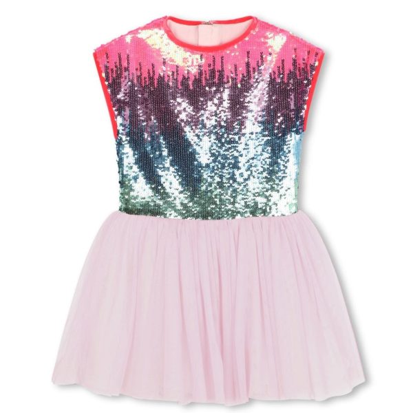 BILLIEBLUSH - Sequin Dress - Pink Discount