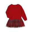 MAYORAL - Knit Dress - Red on Sale