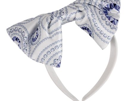 A DEE - A Dee On Ice Rosalie Bow Hairband - Snow White Sale