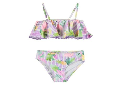 MAYORAL - Ruffle Bikini - Lilac Supply