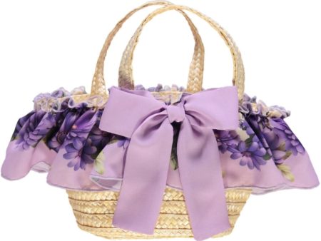 PICCOLA SPERANZA - Easter Flower Handbag  - Lemon For Cheap