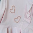 Bimbalo - Pearl Detail Heart Dress - Baby Pink For Cheap