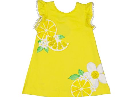 MAYORAL - Lemon Dress - Yellow Online