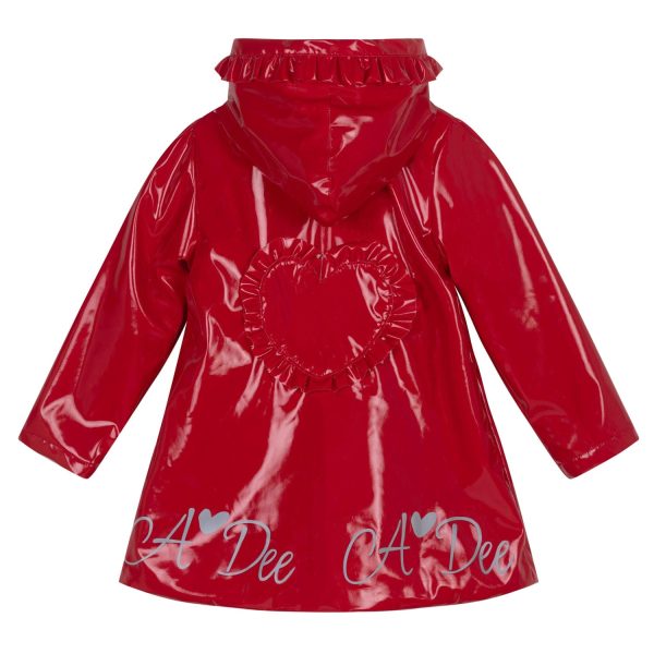 A DEE - Back To School Blair Raincoat - Red Fashion