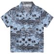 HUGO BOSS - Hawaiian Shirt - Blue Sale