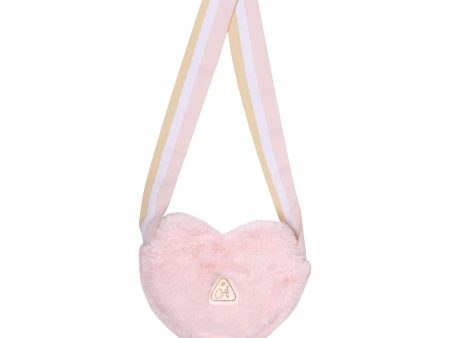 A DEE - Abstract Teddy Saint Faux Fur Bag - Baby Pink For Discount