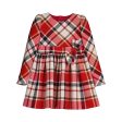 MAYORAL - Plaid Bow Dress - Red Online now