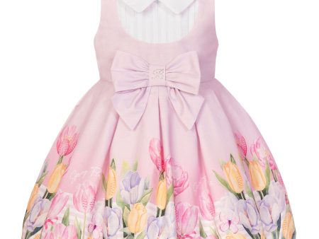 BALLOON CHIC - Tulip Blouse Dress - Pink Cheap