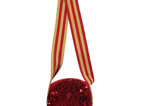 A DEE - A Dee Queen Camila Sequin Bag - Red Online now