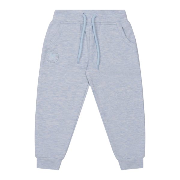 MITCH & SON - Alex Melange Hoody Tracksuit - Pale Blue Hot on Sale