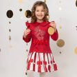 CARAMELO KIDS -  Present Dress- Red on Sale