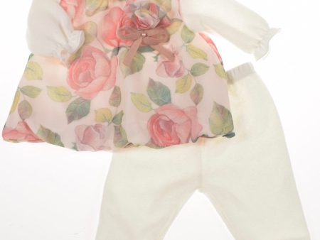 BARCELLINO - Rose Two Piece - Cream on Sale