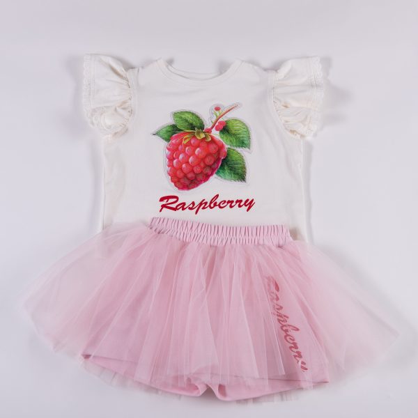 Daga - Juicy Raspberry Dream Tutu Skort Set - Pink Online Hot Sale