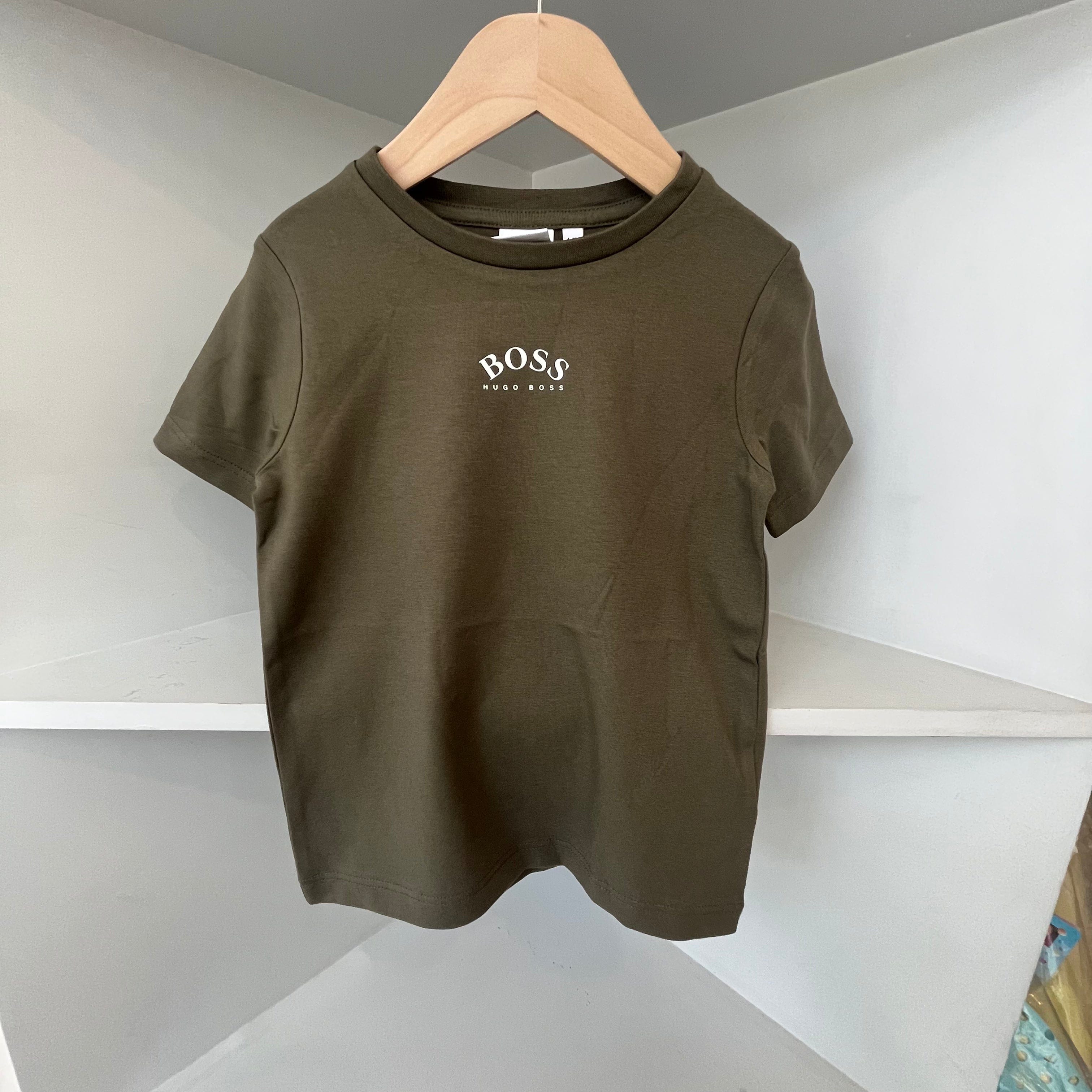 HUGO BOSS - Boys T-Shirt - Khaki For Sale