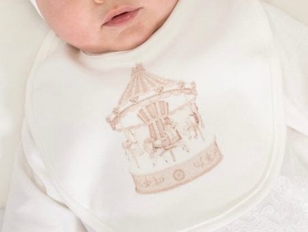 FIRST BABY - Carousel Bib  - Beige Online