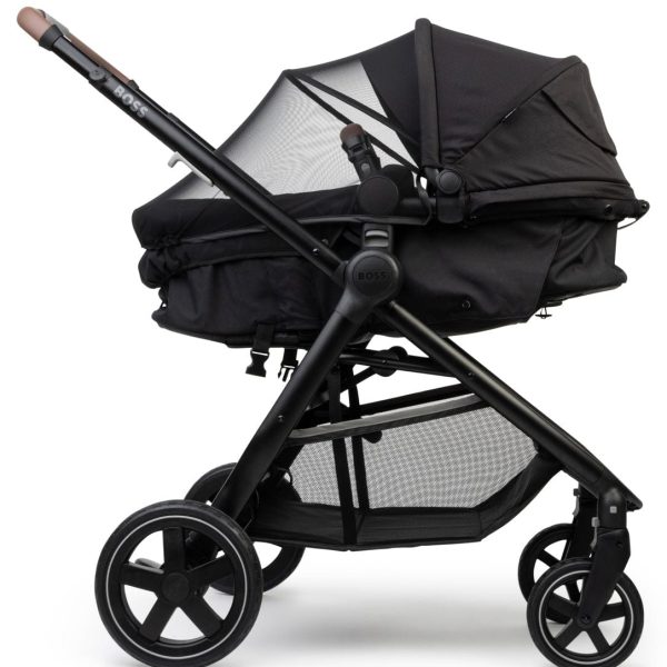 HUGO BOSS - 2-in-1 Foldaway Reversible Buggy - Black Hot on Sale