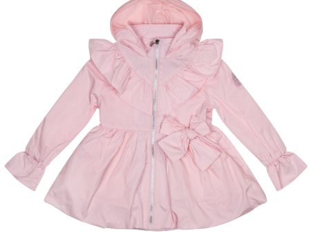 A DEE - Natalie Chic Chevron Bow Jacket - Pink For Cheap