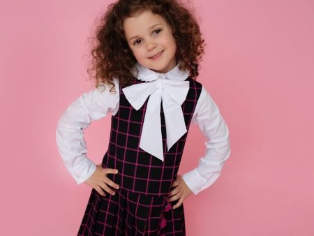 Daga - Be Happy Pinafore Dress Set - Black Online now