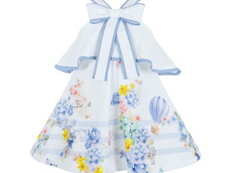 LAPIN HOUSE - Hot Air Balloon Sun Dress - White Fashion