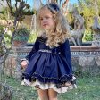 LA AMAPOLA - Luna Puffball Dress - Navy Cheap