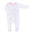 MAGNOLIA BABY - Annalise’s Classics Smocked Babygrow - Pink Hot on Sale