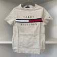 TOMMY HILFIGER - Logo Flag Tee - Grey For Cheap