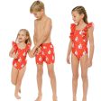 SAL & PIMENTA - Santa Glow Swimsuit - Red Online